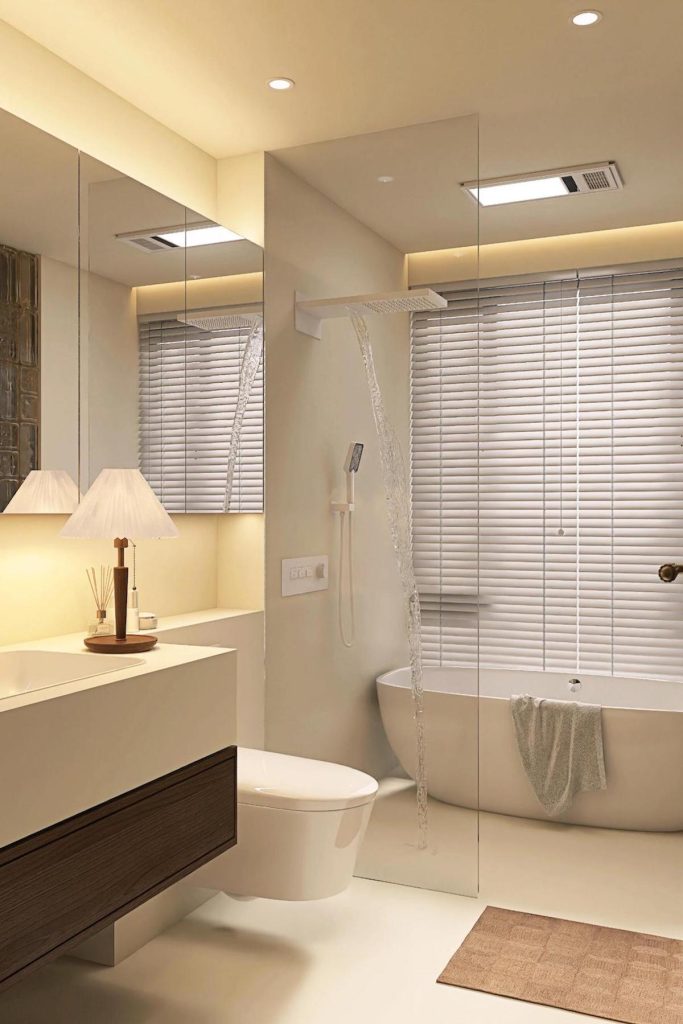 Home dehumidifier for bathroom